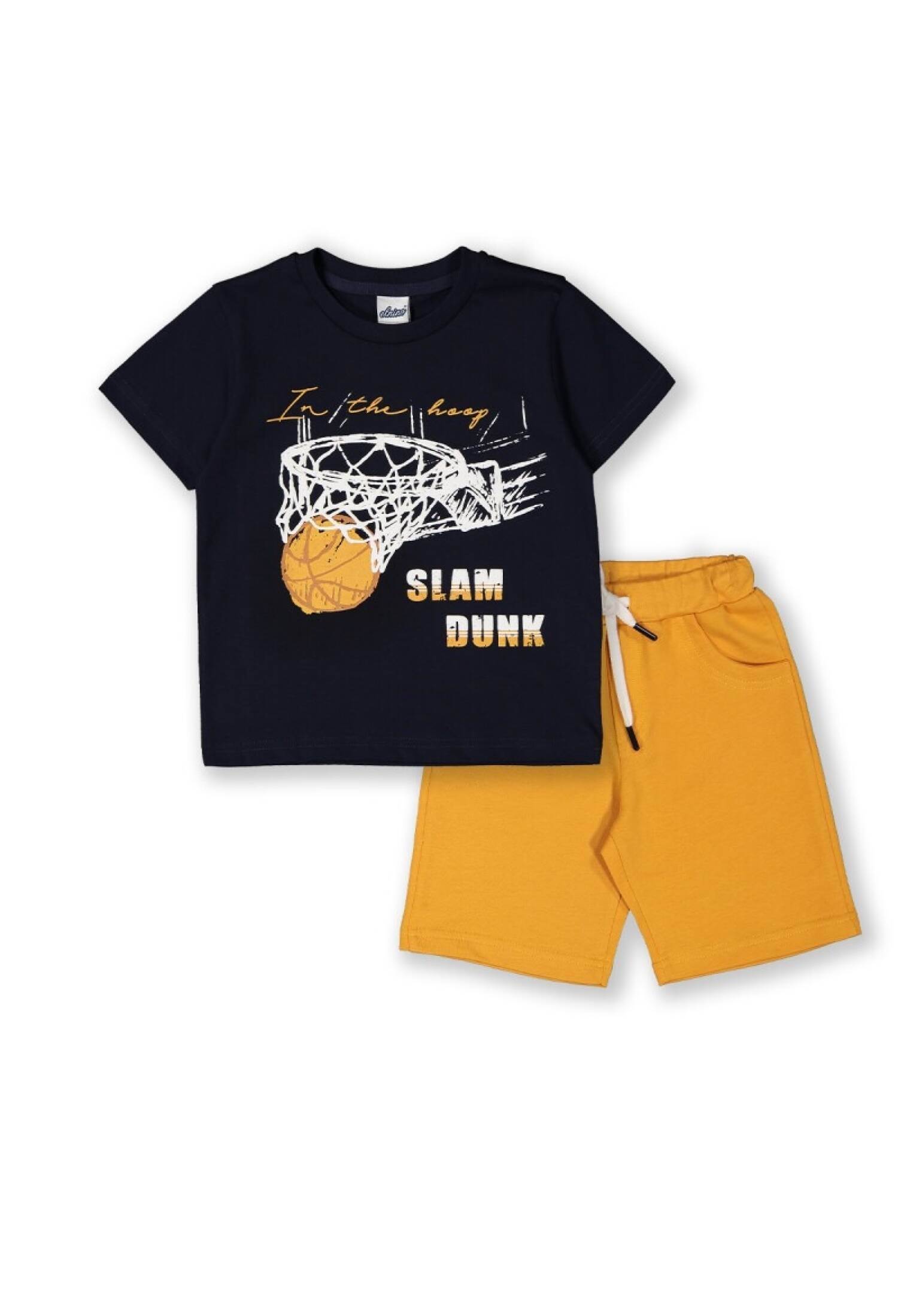 Boys' Two-Piece Shorts and T-Shirt Set 3-6 Years Elnino 1025-22105