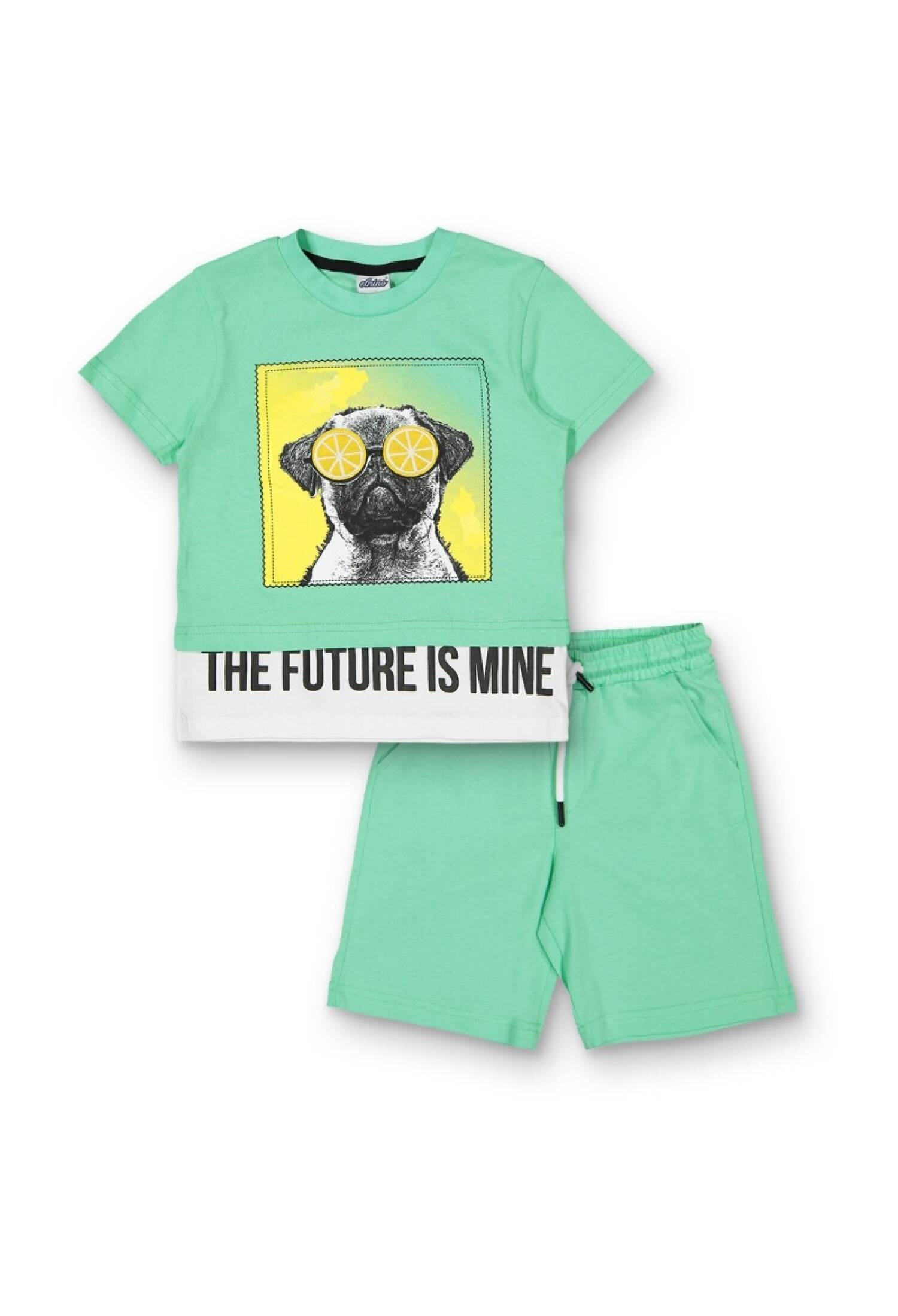 Boys' Two-Piece T-Shirt and Shorts Set 3-6 Years Elnino 1025-22114