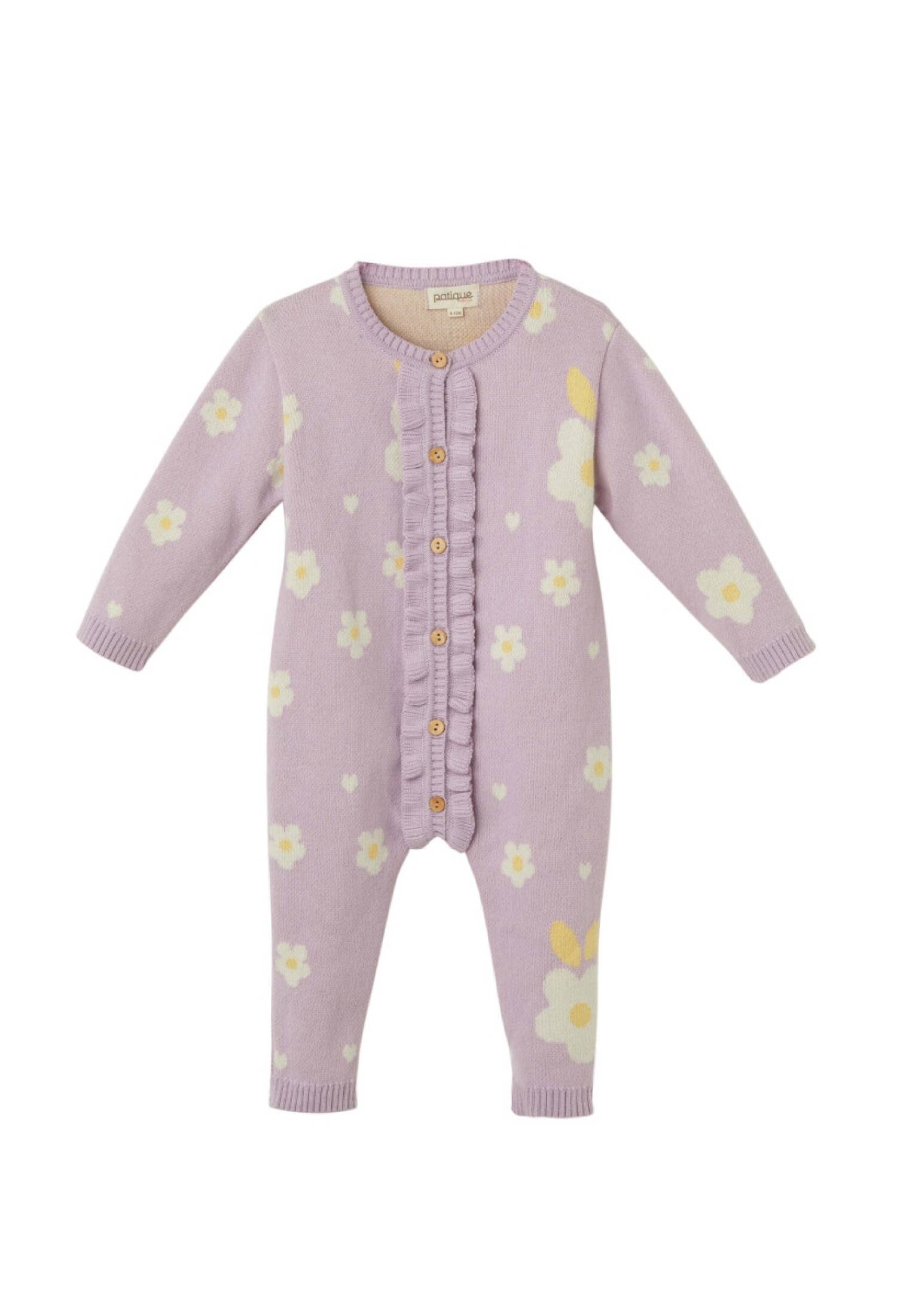 Baby Girl Organic Cotton Romper 3-18M Uluda? Triko 1061-21133