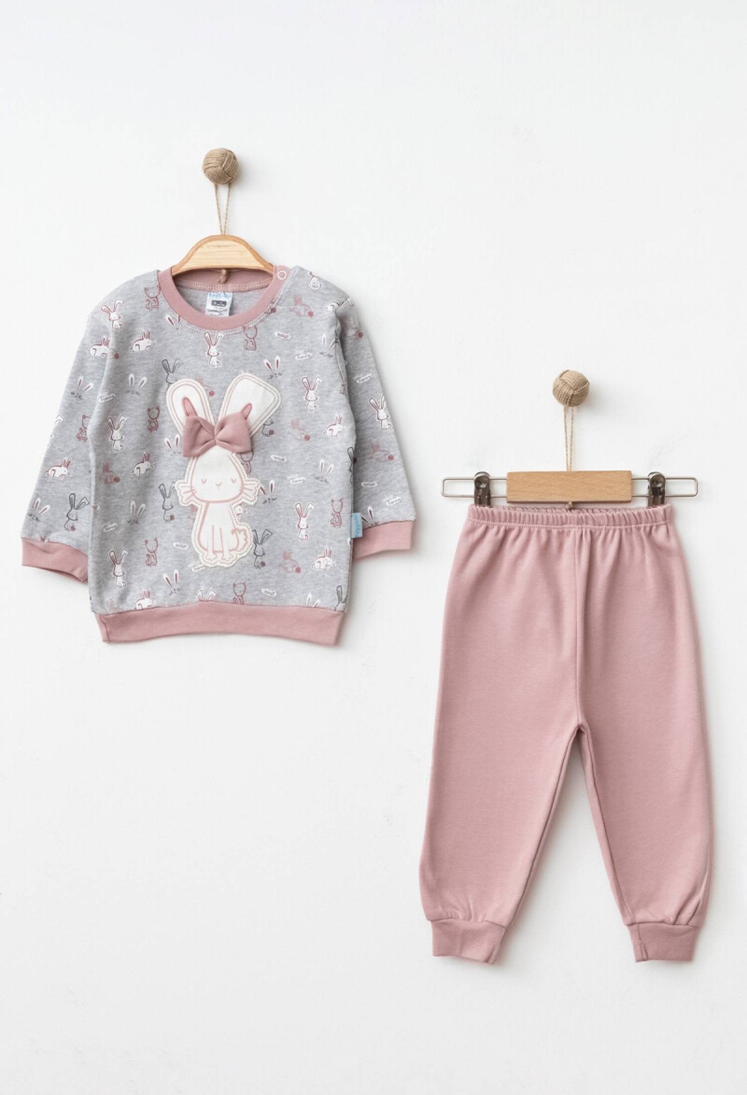 Baby Girl Pajama Set 9-18M Hoppidik 2017-2202