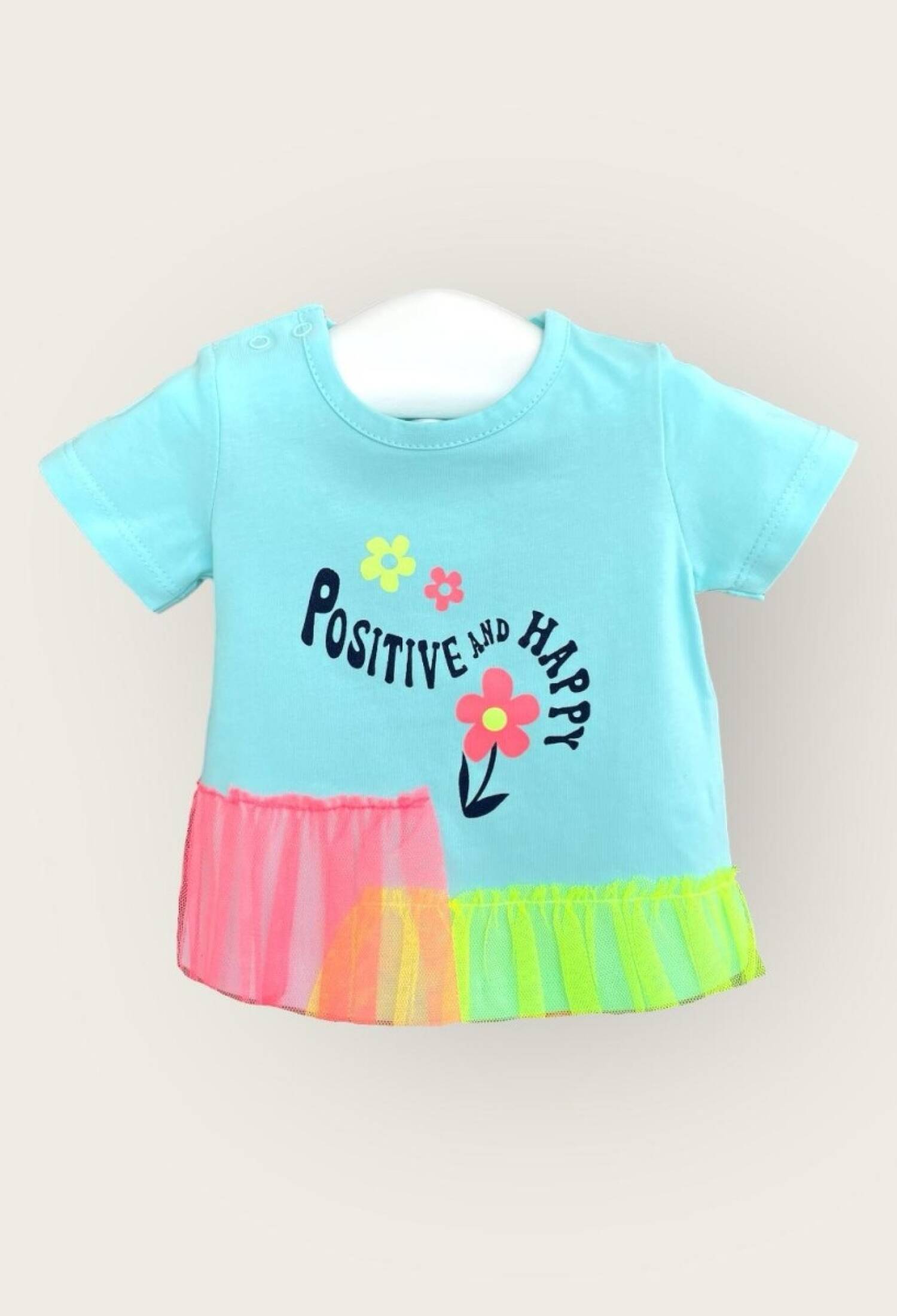 Baby Girl T-Shirt 6-18M Algiy Mini 2047-3500