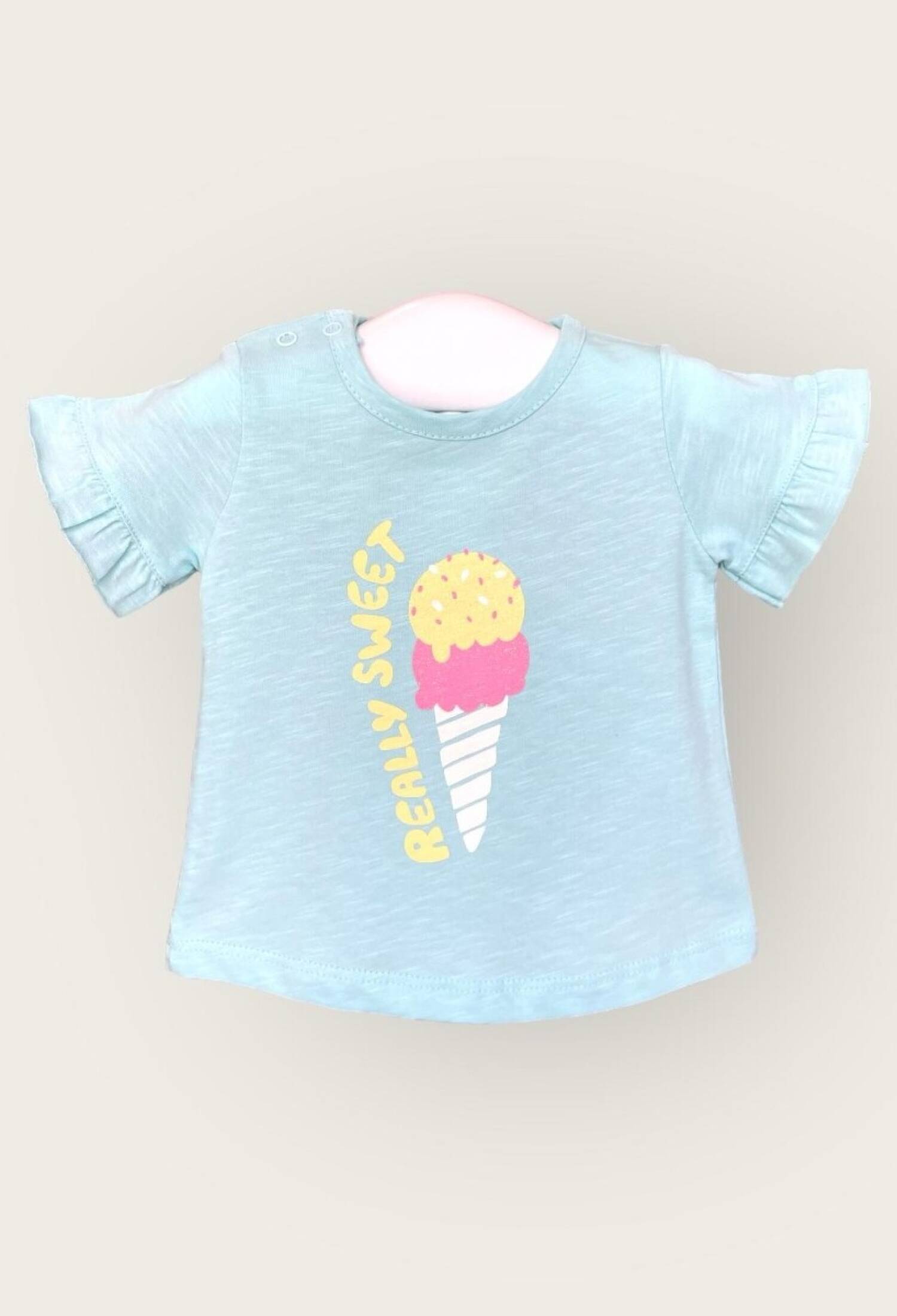 Baby Girl T-Shirt 6-18M Algiy Mini 2047-3502