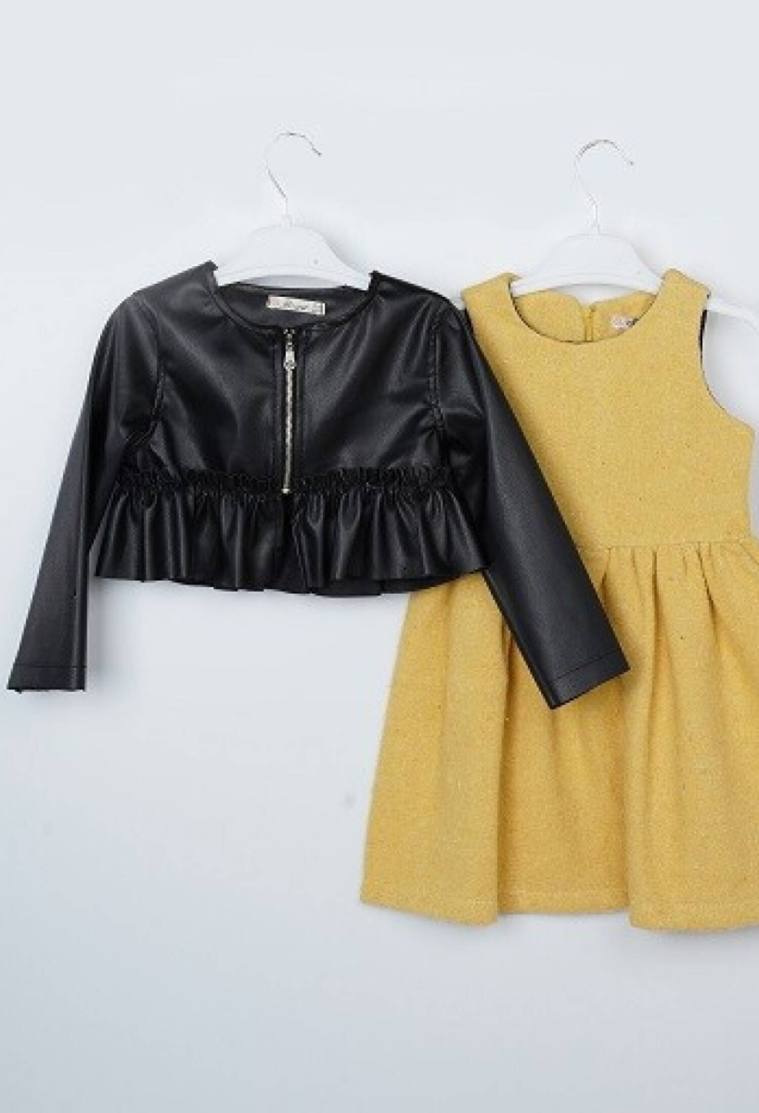 Wholesale Girls 2-Piece Jacket and Dress Set 3-6Y