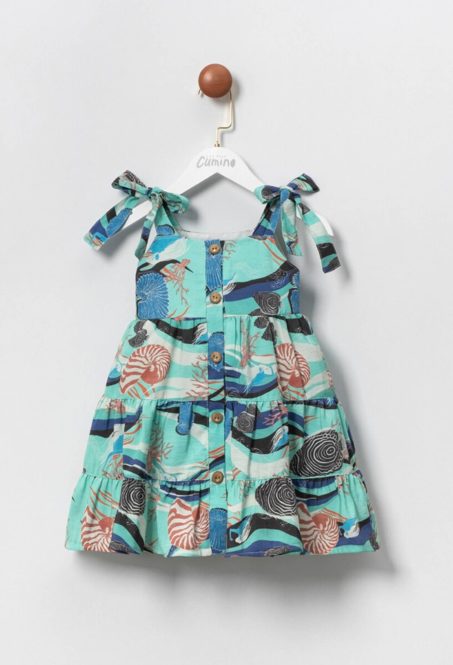 Girls' Dress 2-5 Years Cumino 1014-CMN3420