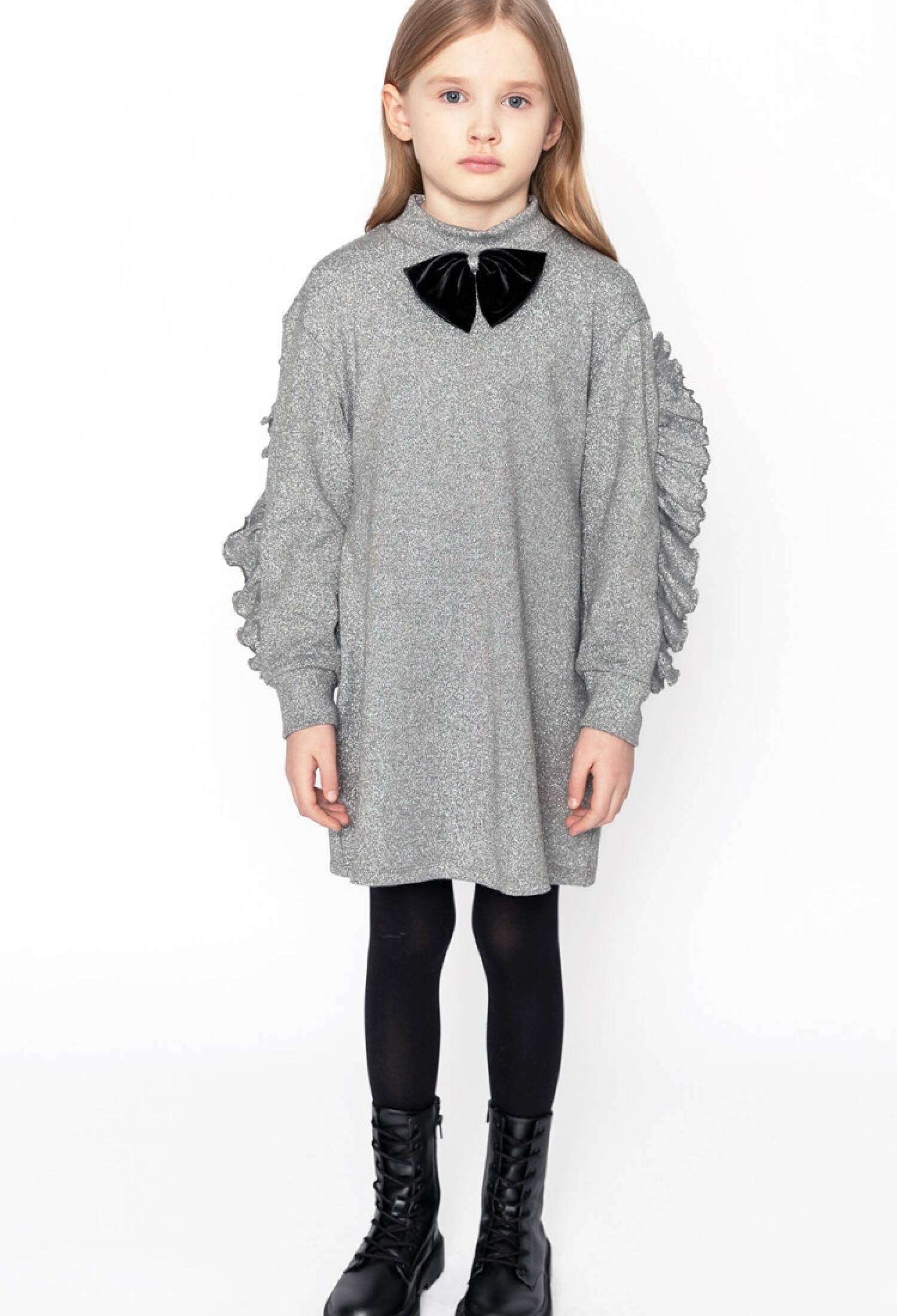 Girls' Dress 4-12Y Sheshe 1083-DSL0353