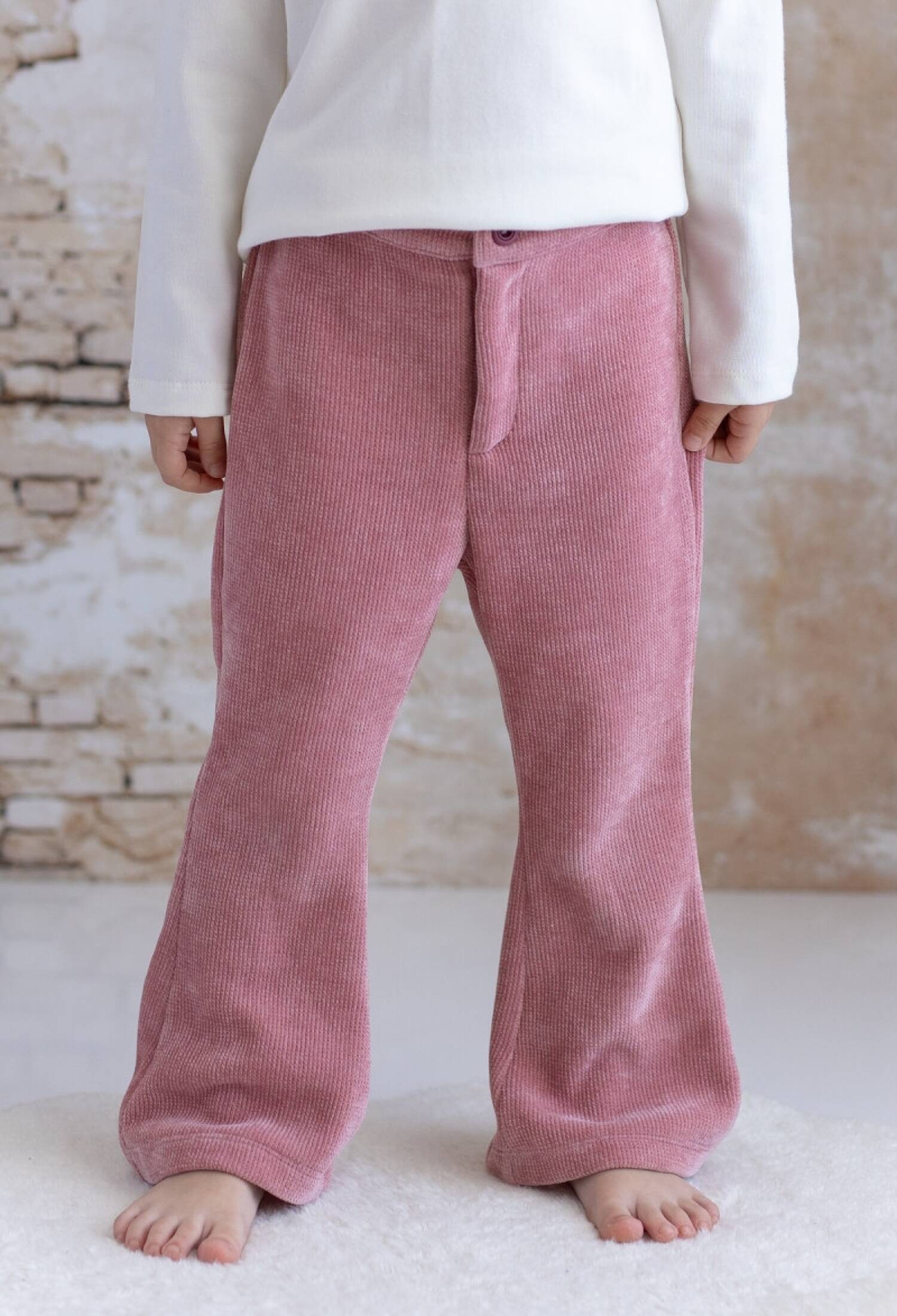 Girls' Wide Leg Trousers 5-8 Years Zeyland 1070-252M4GDY01