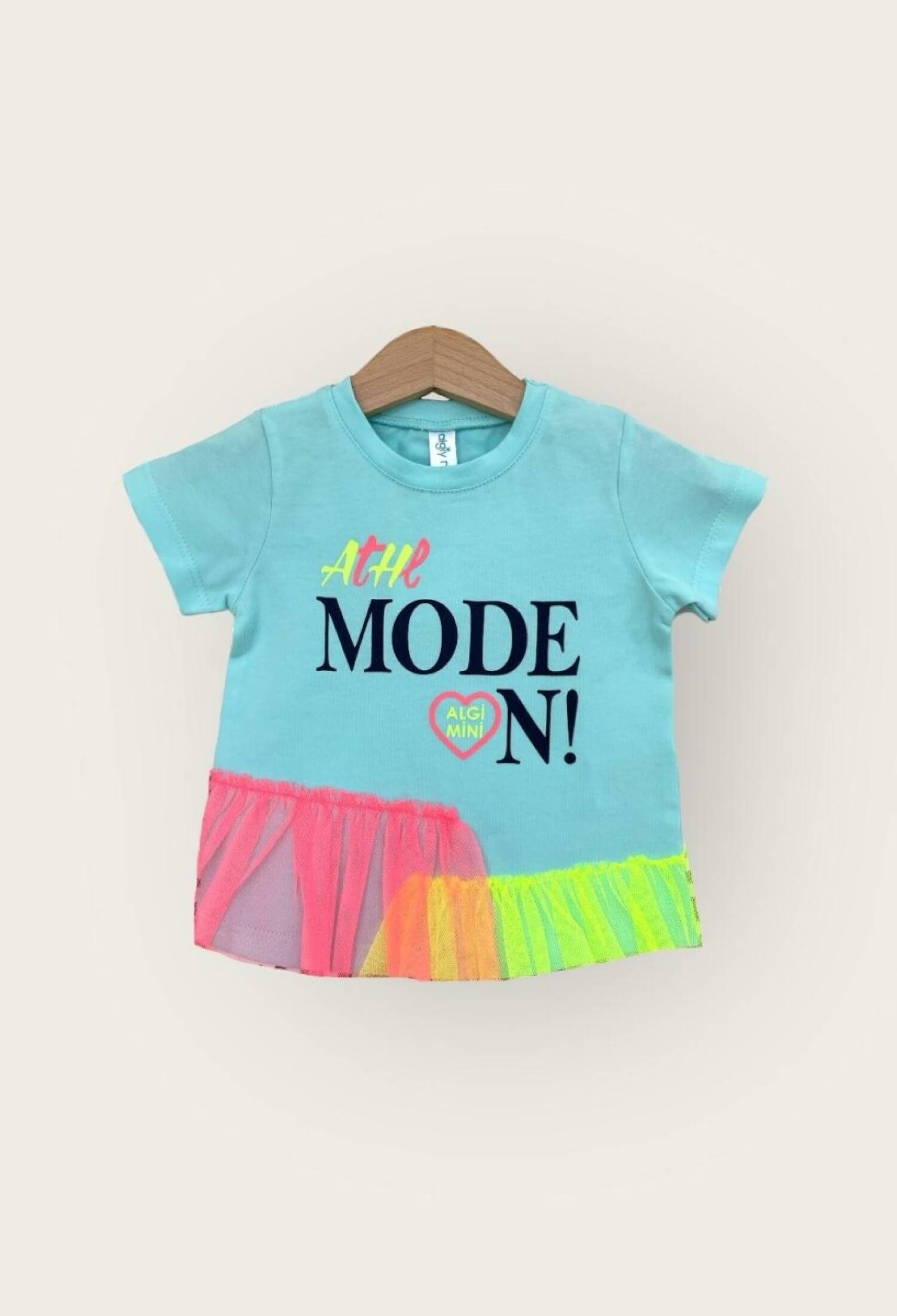Girls' T-shirt 1-4Y Algiy Mini 2047-3510