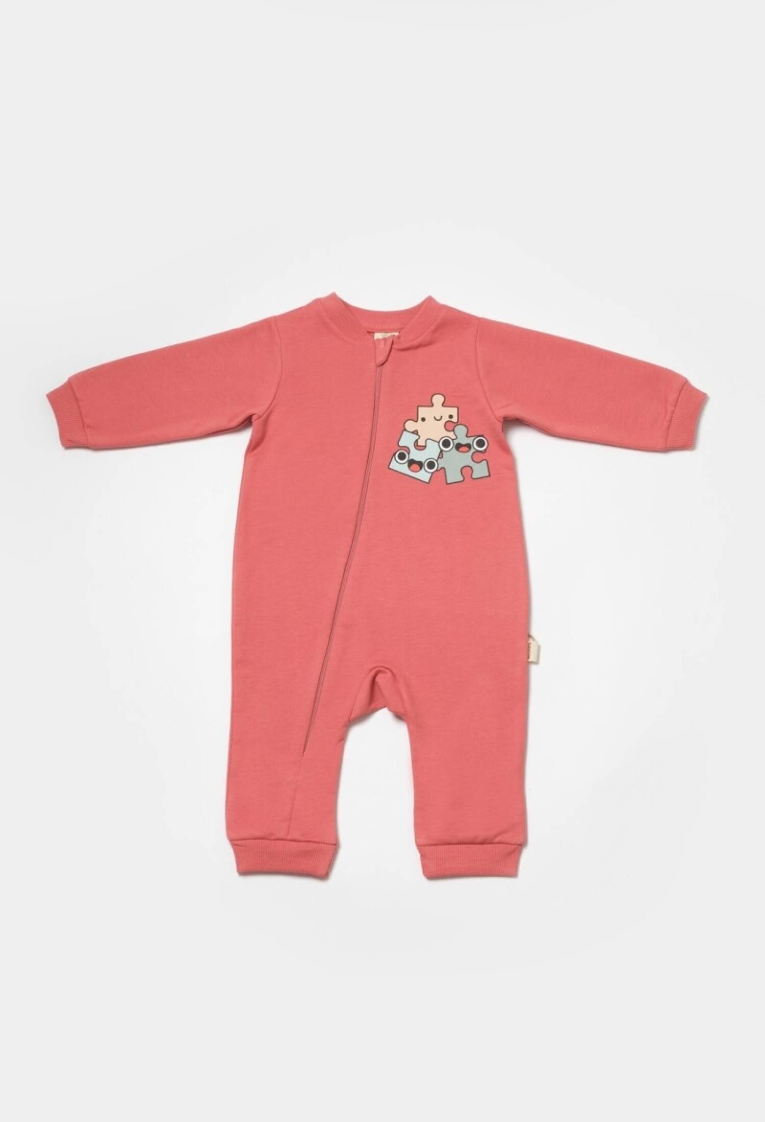 Unisex Baby Zip-Up Romper 3-24M 100% Organic Cotton Baby Cosy 2022-CSY8030