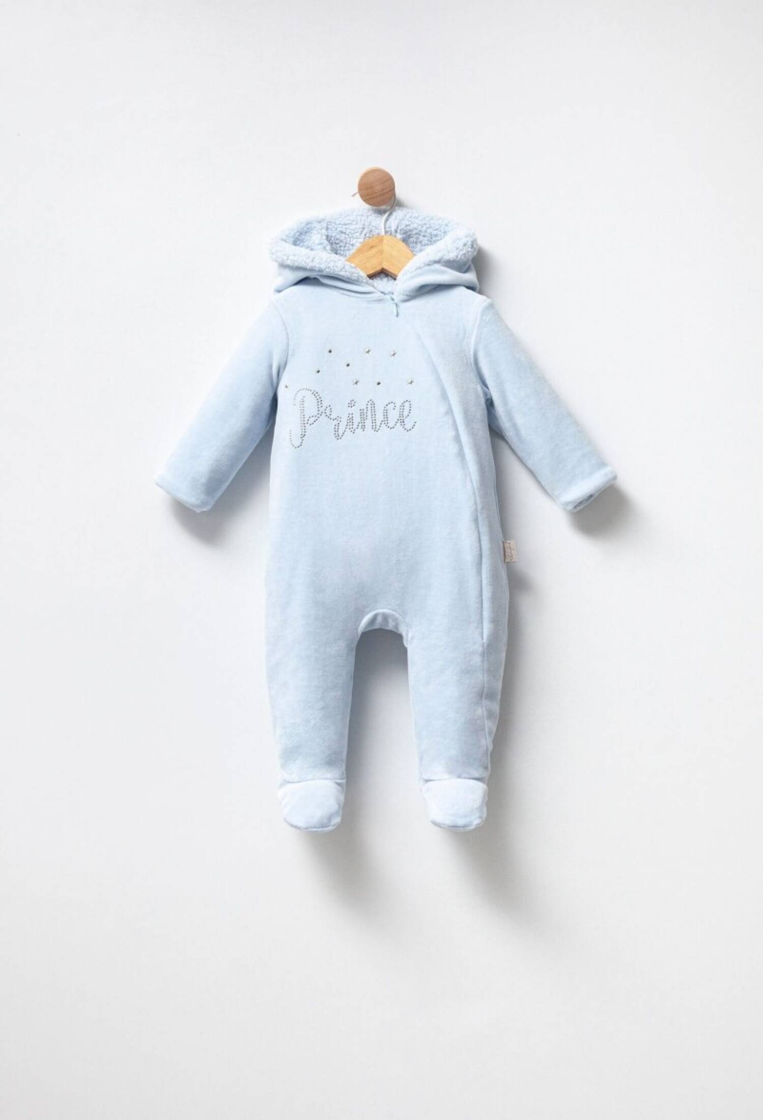 Unisex Baby Velvet Romper 0-12M Babyline 2015-9-851