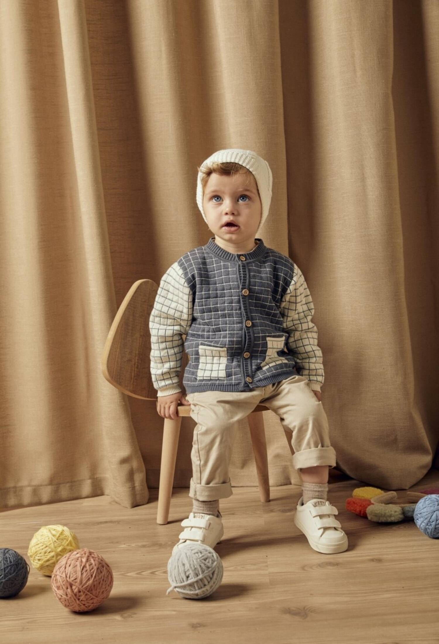 Unisex Baby Organic Cotton Cardigan 6-36M Uluda? Triko 1061-21155