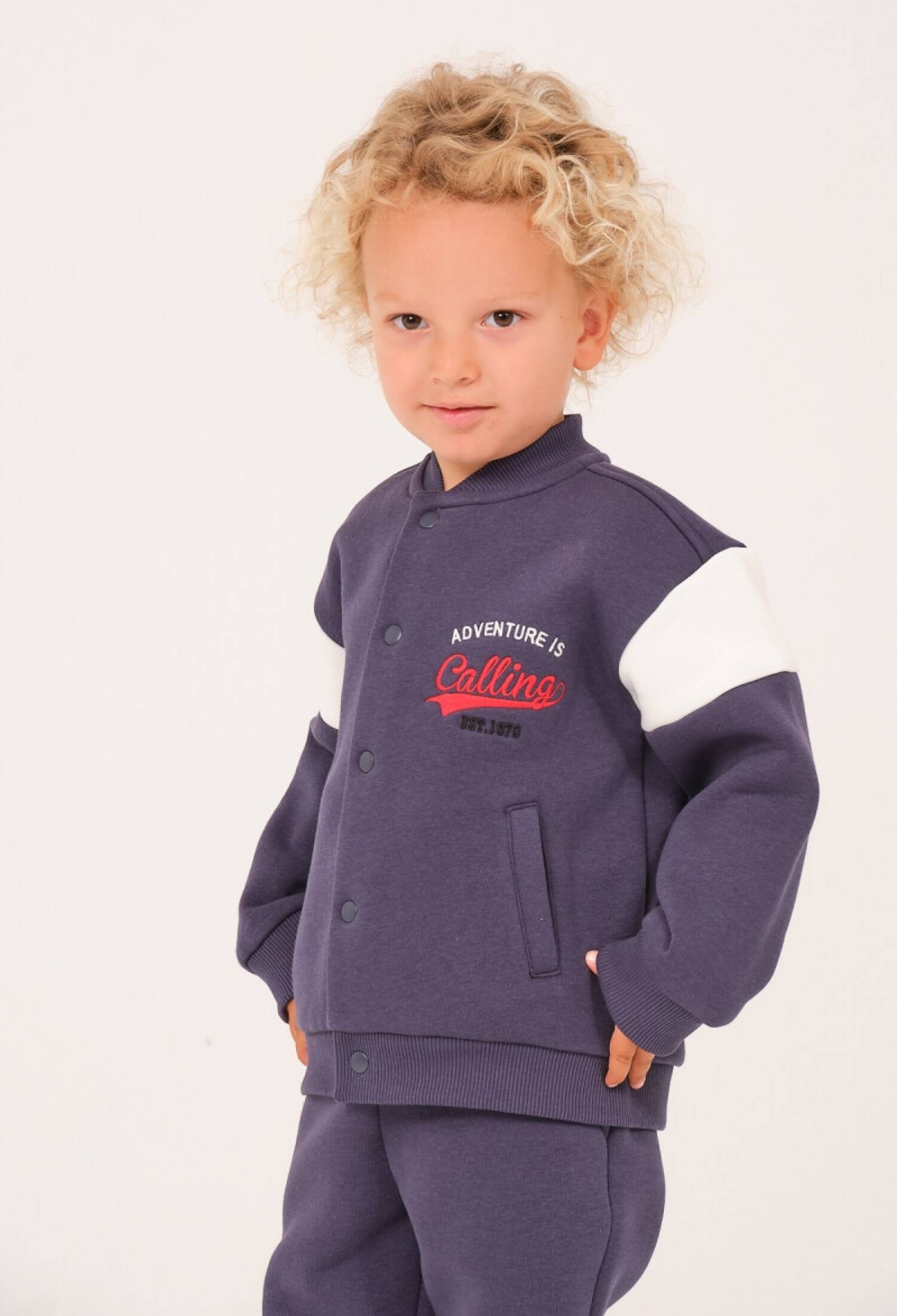 Unisex Kids' Printed College Jacket 1-12 Years Zeyland 1070-252Z3EBU26