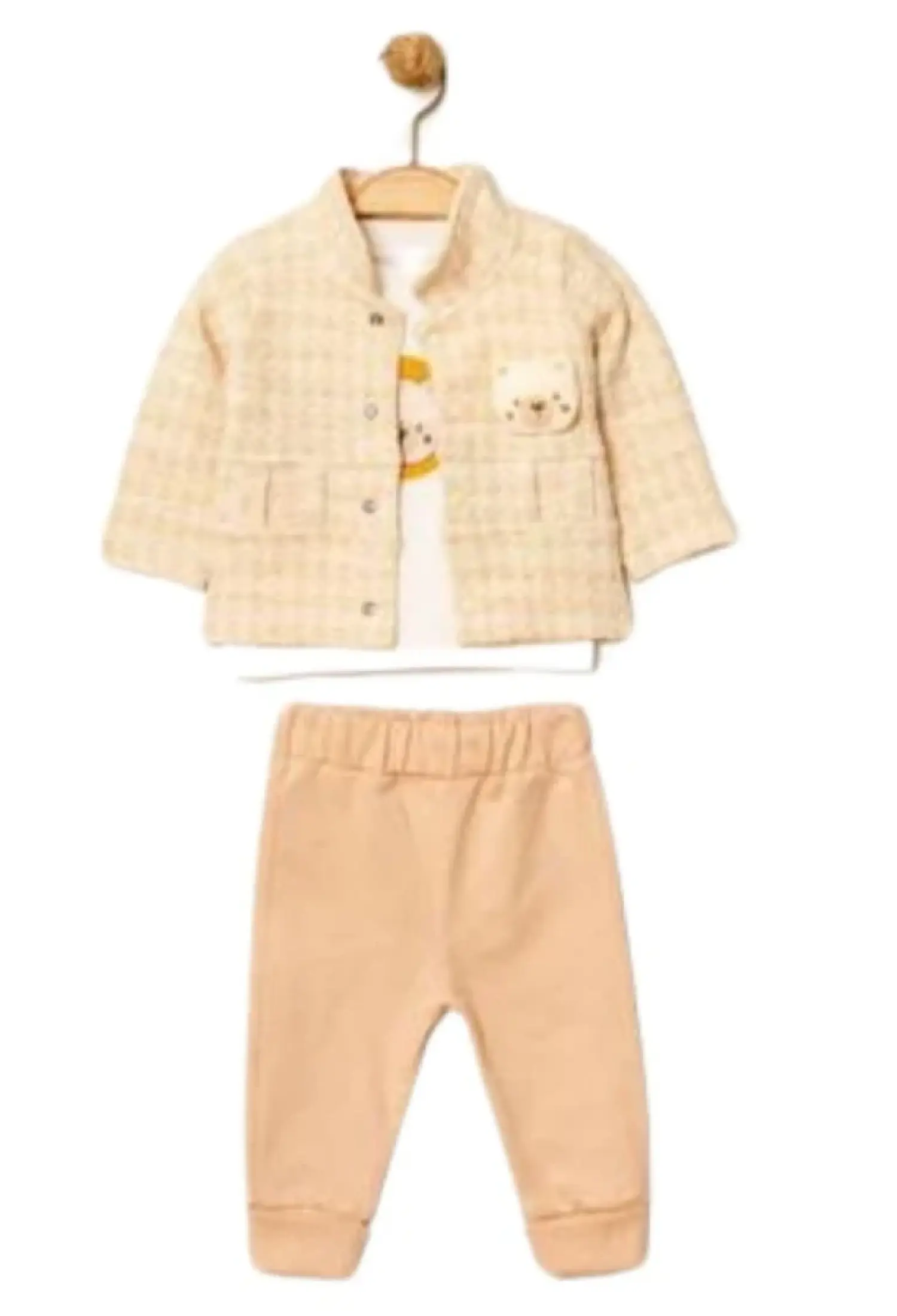 Üçlü Ceketli Erkek Bebe Takım - Brand: ELCİ BABY - Kids & Bby Clothes From Peralane Kids Turkey