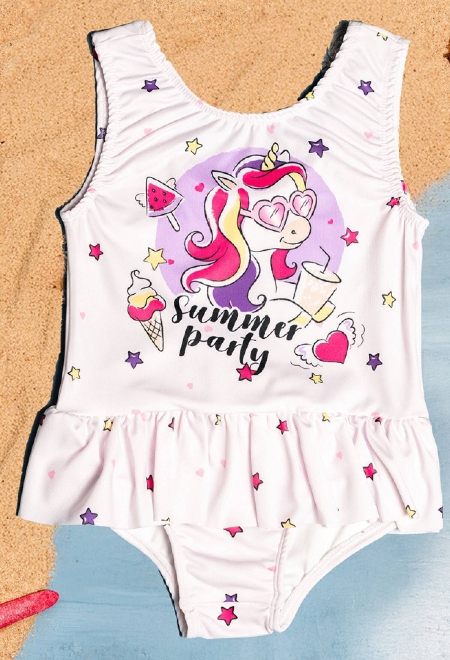 Unicorn Baskılı Kız Mayo - Brand: LYRA KİDS - Kids & Bby Clothes From Peralane Kids Turkey