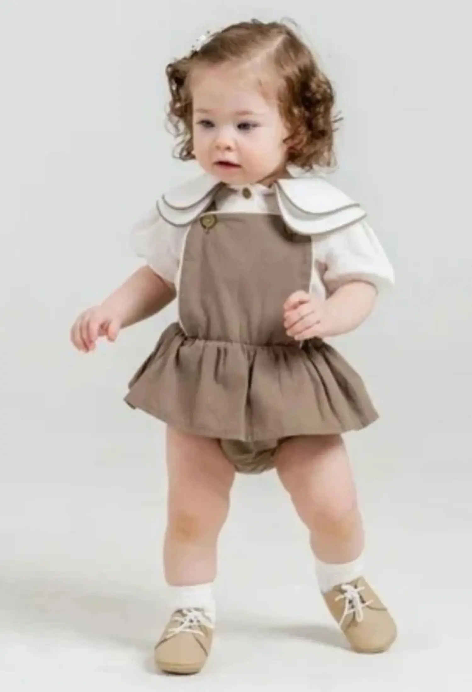 Yakalı Kız Takım - Brand: HİPPIL - Kids & Bby Clothes From Peralane Kids Turkey