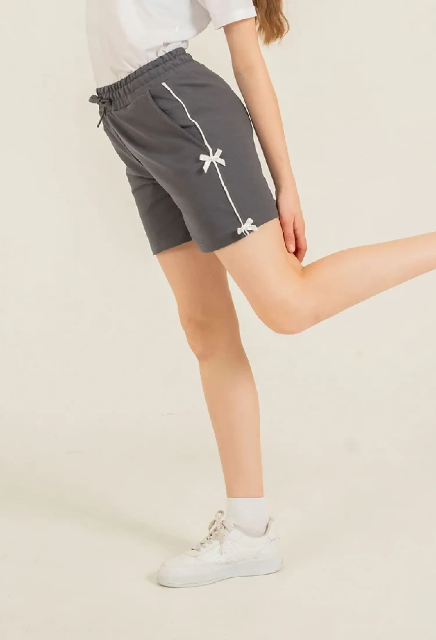 Girl's Shorts with Side Bow