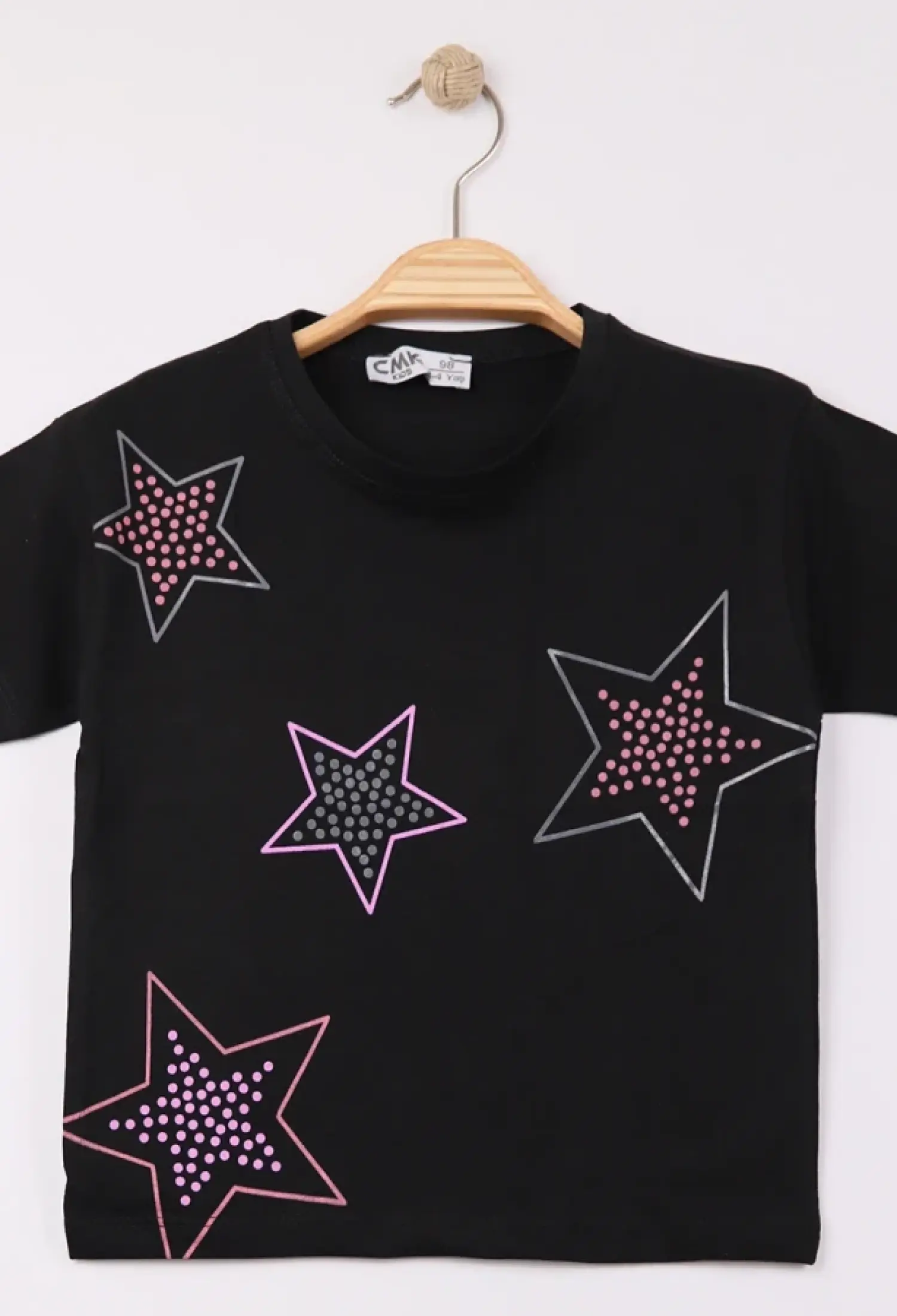 Star Print Girl's T-shirt