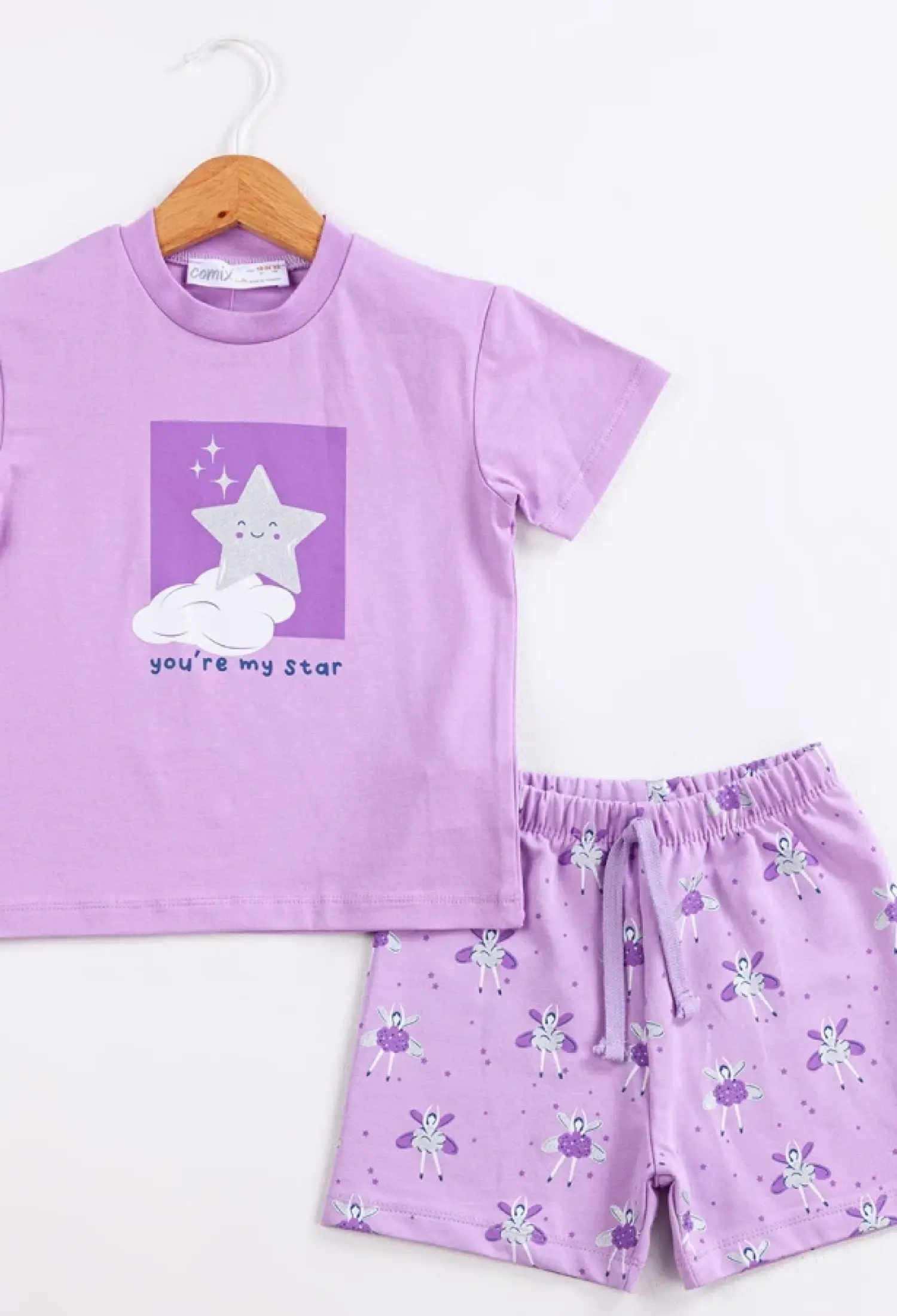 You're My Star Baskılı Kız Bebe Takım - Brand: COMİX - Kids & Bby Clothes From Peralane Kids Turkey