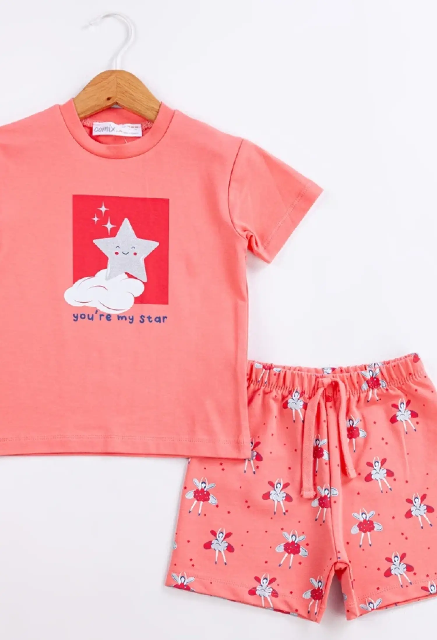 You're My Star Baskılı Kız Bebe Takım - Brand: COMİX - Kids & Bby Clothes From Peralane Kids Turkey