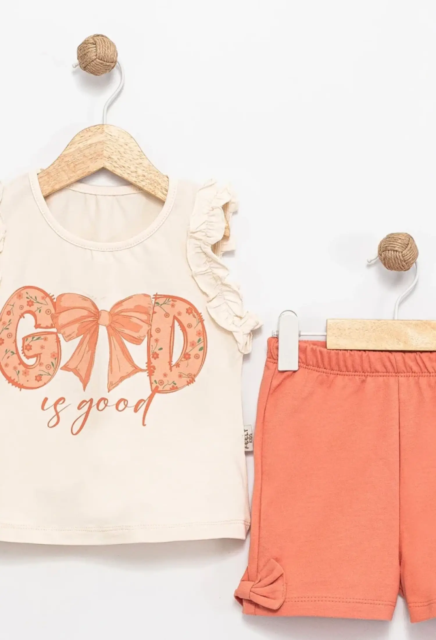 Bow Print Girls' Set