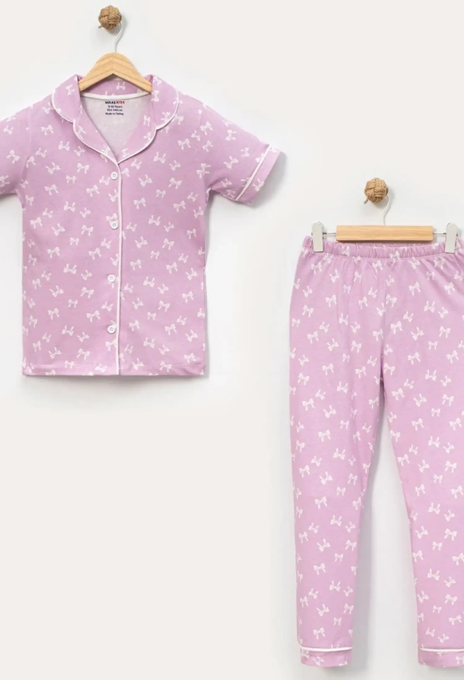 Bow Print Girl Set