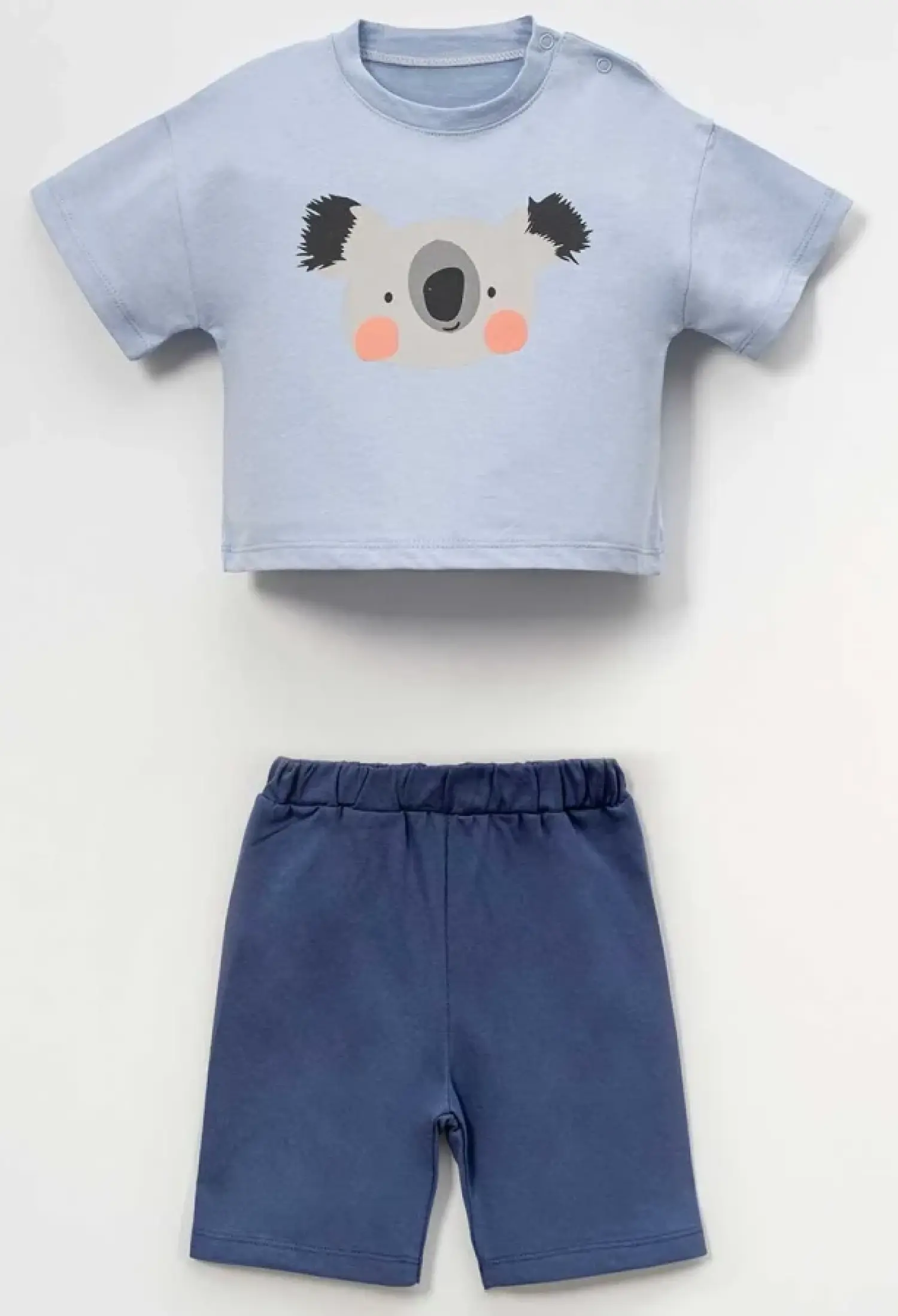 Koala Print Boys' Baby Set