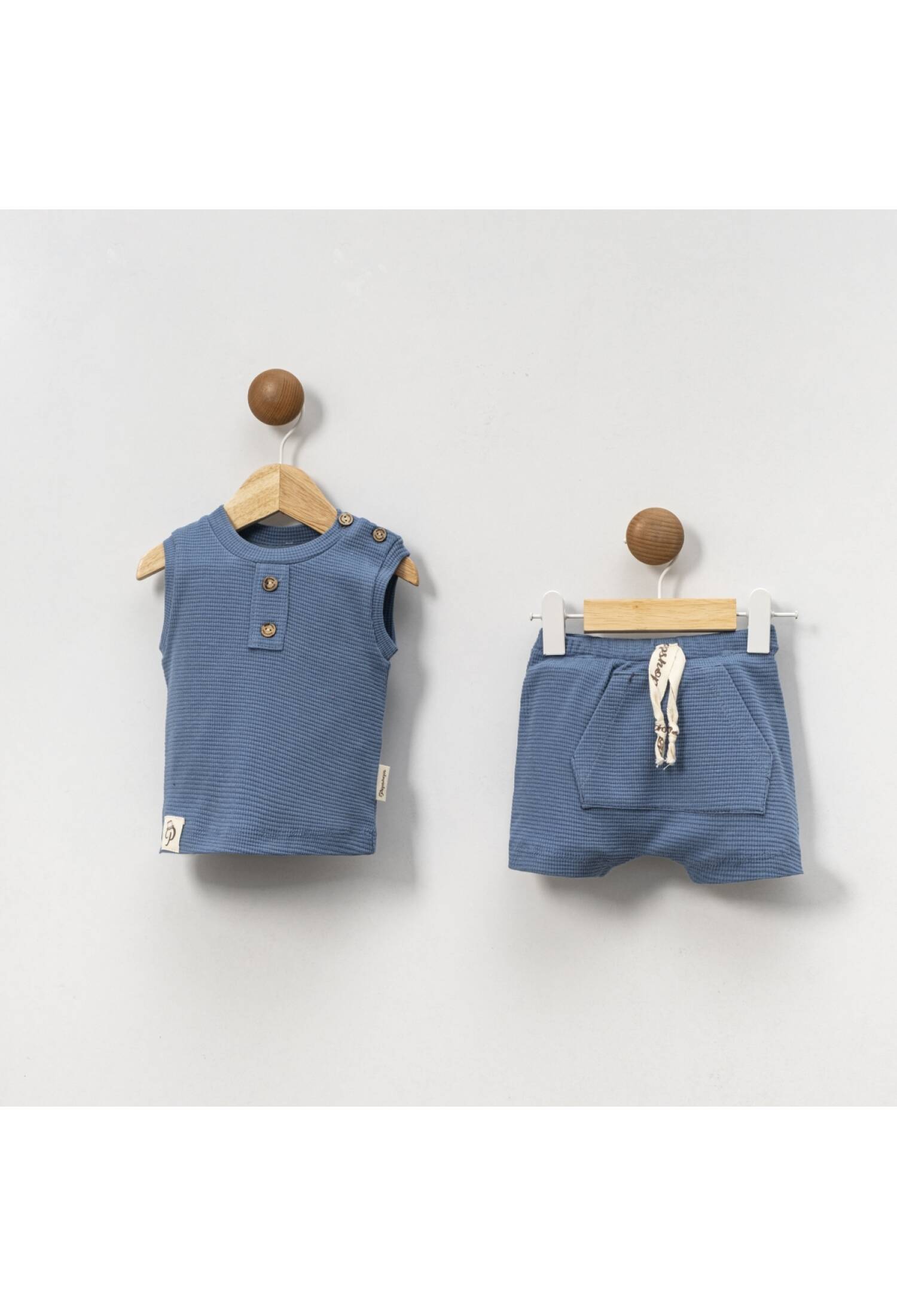 SLEEVELESS BABY BOY SET - PS-862